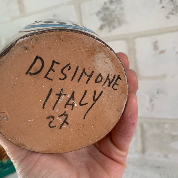 Giovanni Desimone vintage 1960 signed collectors pottery - Picture 2 of 7